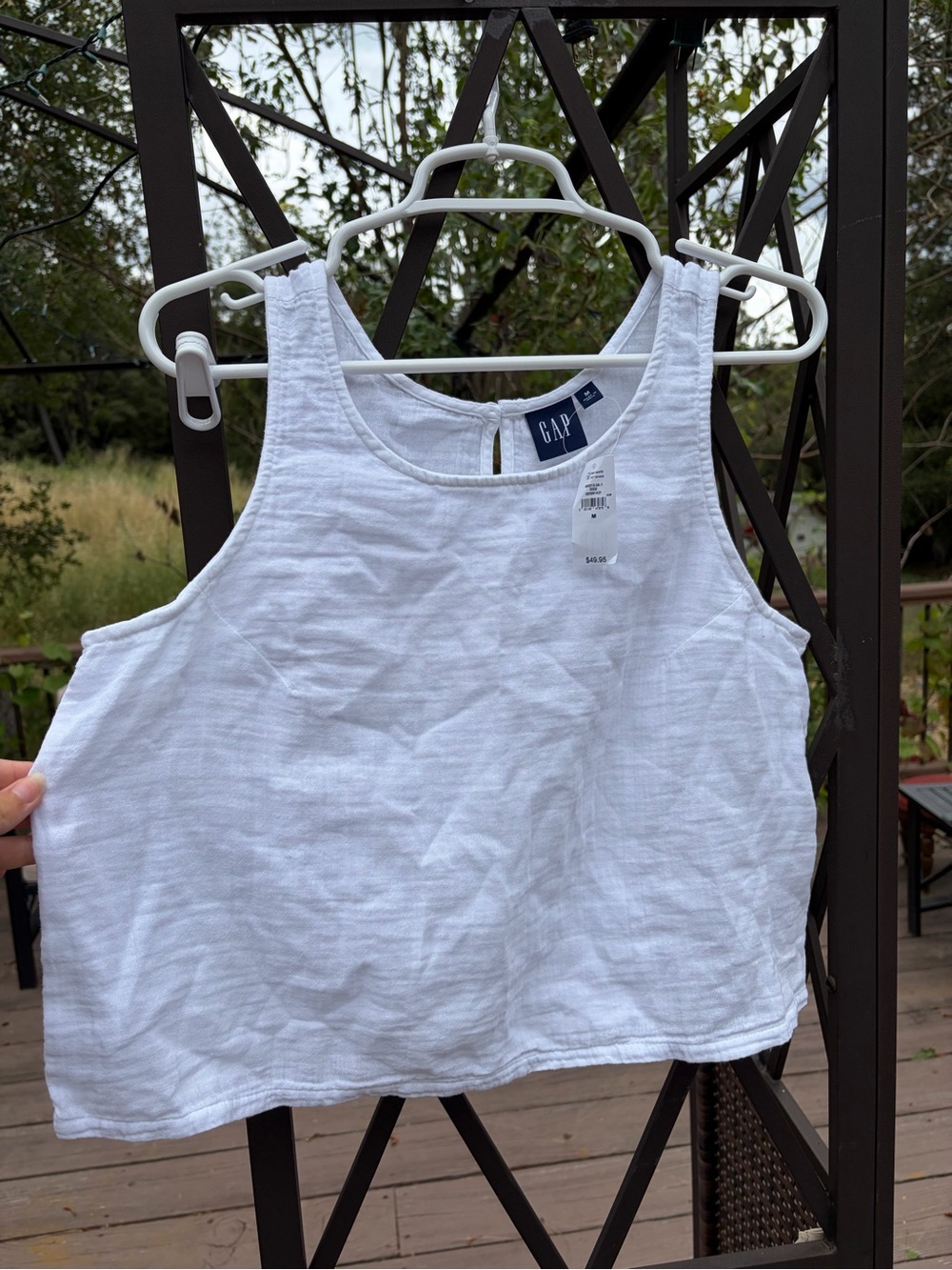 Gap cotton top